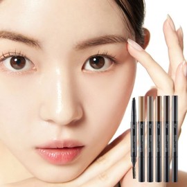 brand The Face Shop Designing Eyebrow 6colors (refill available) 01 Light Brown / 더페이스샵 디자이닝 아이브로우 6colors (리필구매가능) 01 라이트브라운