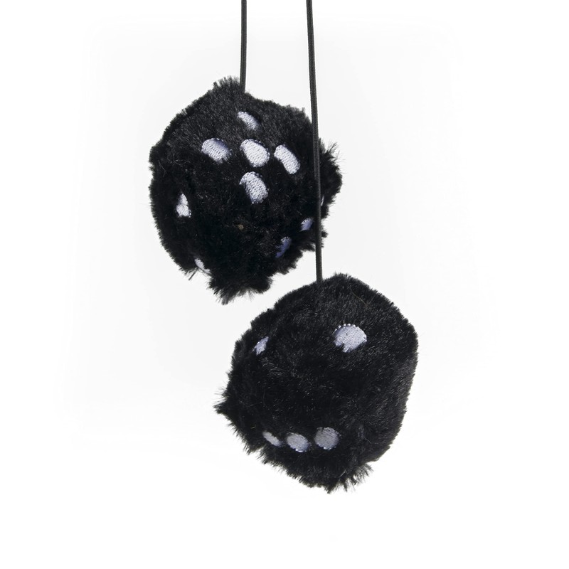 Petface Retro Furry Dice Finger Teaser Cat Toy