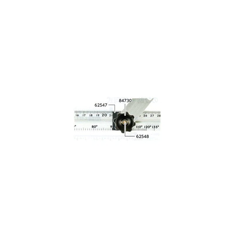 Shinwa Rules 84730 Sokutei Grip Nut, Black, For Aluminum Free