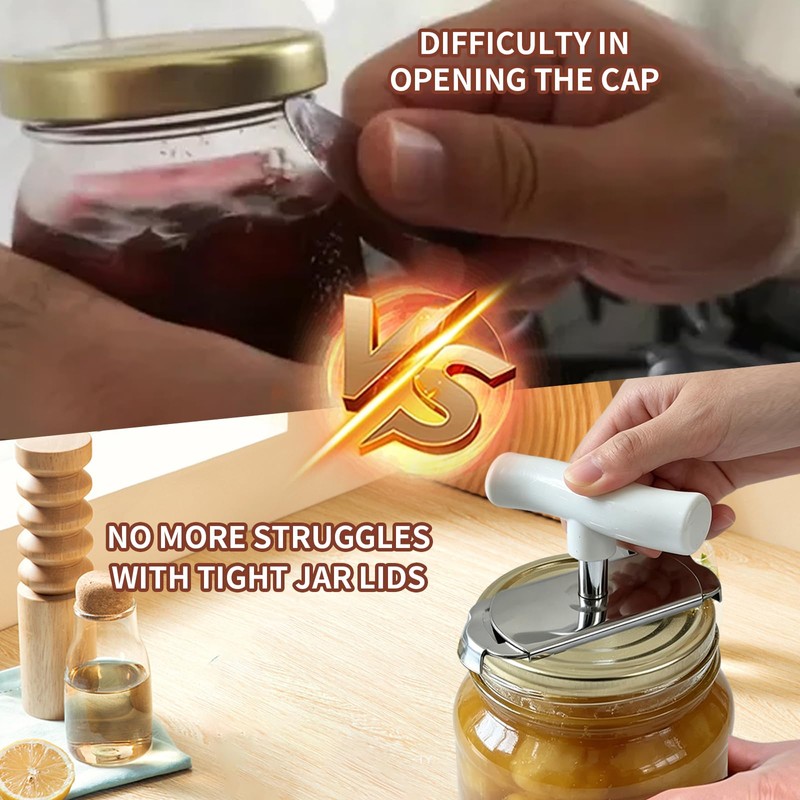 Piopiocoing Jar Opener For Seniors with Arthriti Can Opener For