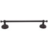 Towel Bar Copper Retro Space Saving 40CM Multifunctional Tilt Proof