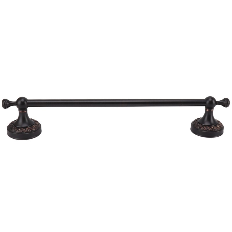 Towel Bar Copper Retro Space Saving 40CM Multifunctional Tilt Proof
