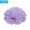 sourcing map 10pcs Tissue Paper Pom Poms 10 Inch Tissue