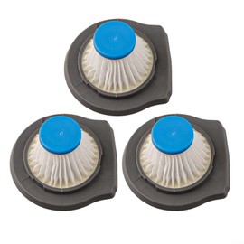 Vacuum Filter Replacement For BLACK & DECKER Handheld Vacuum Filters Washable Replacement,Handheld Vacuum Filter Replacement Compatible with For HLVCF10(3 PACK)