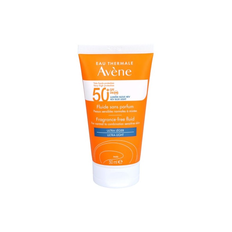 AVENE Sun Fluid SPF 50+ Fragrance-Free 50 ml
