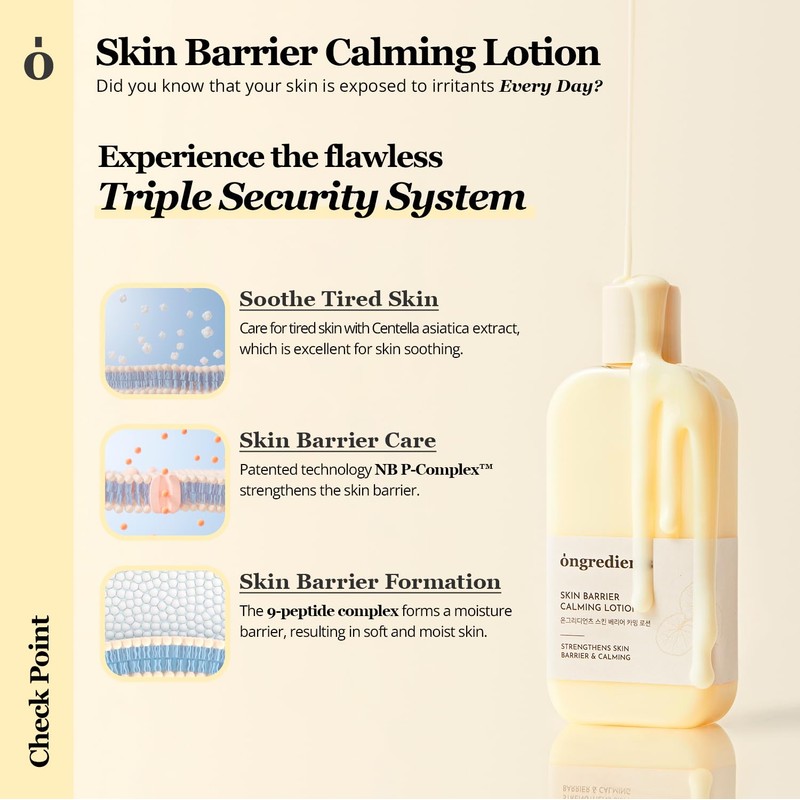 Ongredients [Ongredients]Skin Barrier Calming Lotion 80ml