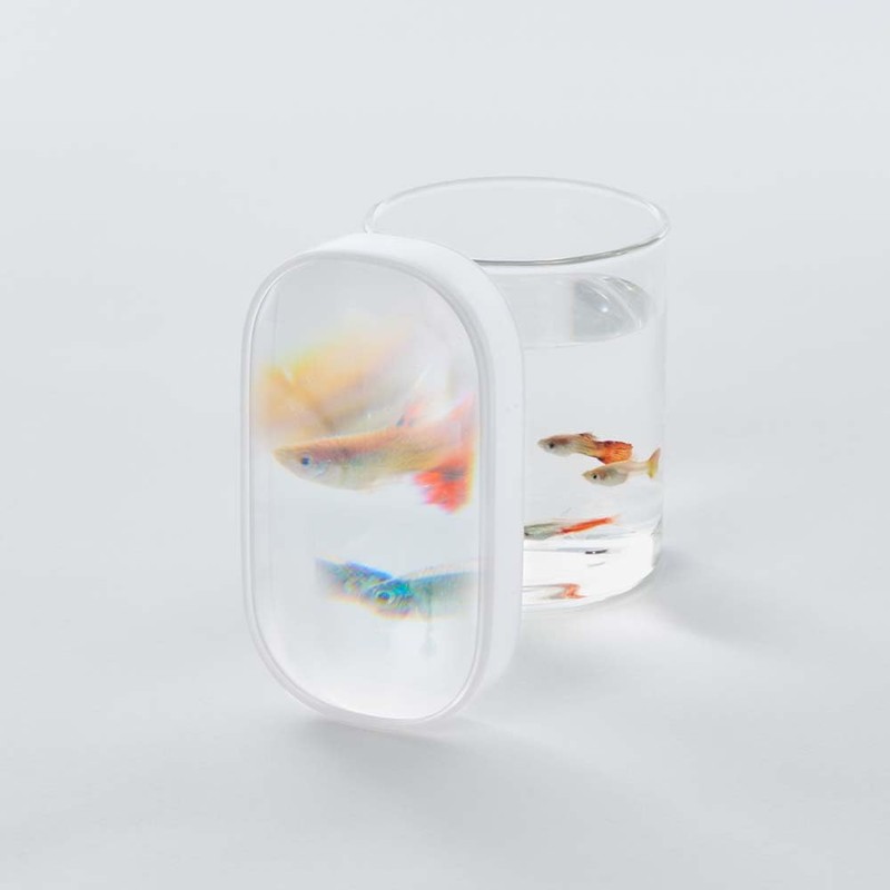 +d Gulliver Frame Clear Magnifier Loupe DA-1340-CL