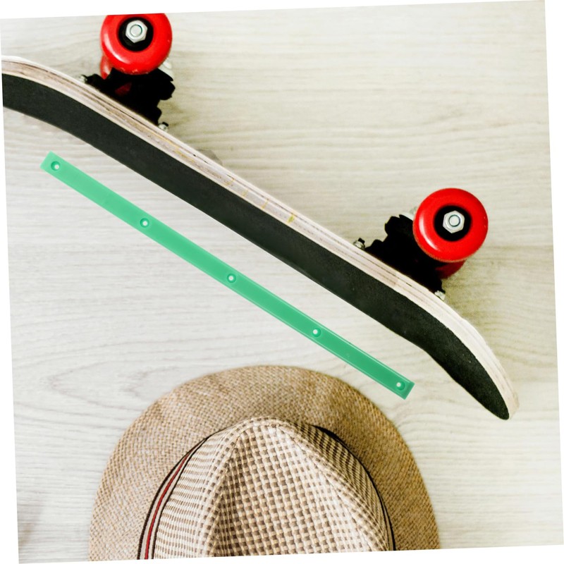 Outanaya 2pcs Dualhead Skateboard Rail Guards Impact-Resistant Rib Bones Rail