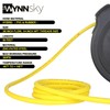 WYNNsky Automatic Retractable Enclosed Air Compressor Hose Reel with 3/8