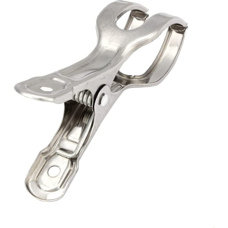 Clothes Pins, 12Pcs Large Heavy Duty Metal Clothespins Metal Clips