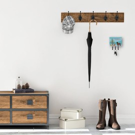 Caroline's Treasures Bergamasco Shepherd Christmas Wall Hook, Triple, Multicolor