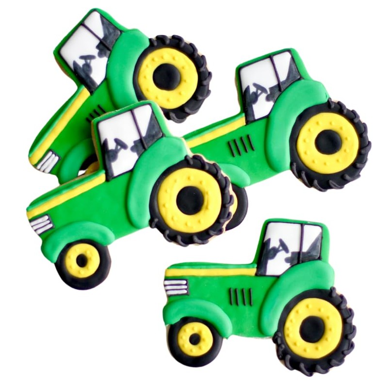 1 Dz. Farm Tractor Cookies! Life is Better on the