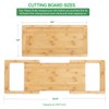 Kitchen Over The Sink Cutting Board - Expandable Cutting Board