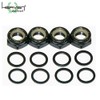 HEAVEN SKATEBOARD Axle Nut and Ring Set for 1 Car