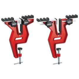 Swix Pro Snowboard Adjustable Aluminum Tuning Vise, Red