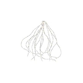 Holiday Bright Lights 8ft. 832L Led Cascade Tree Light - Green Wire with Warm White Steady (16 Strands)
