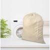 Lenenz 4 Pack Reusable Laundry Bags - 100% Cotton Multi