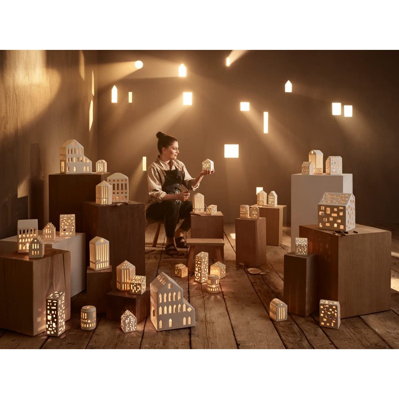 Kähler Long Church Urbania Lighthouse Danish Design White