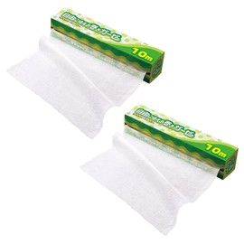 Freely Use Rolled Gauze 32.8 ft (10 m) x 2, Steamed Cooking, Strainer, Baby, Nursing, No Fluorescent, 100% Cotton, Can Be Cut