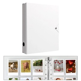 F Fityle Photocard Binder Photo Album for 225 Cards 25 Pages Storage Refillable with 9 Pocket Card Album Card Binder for Game