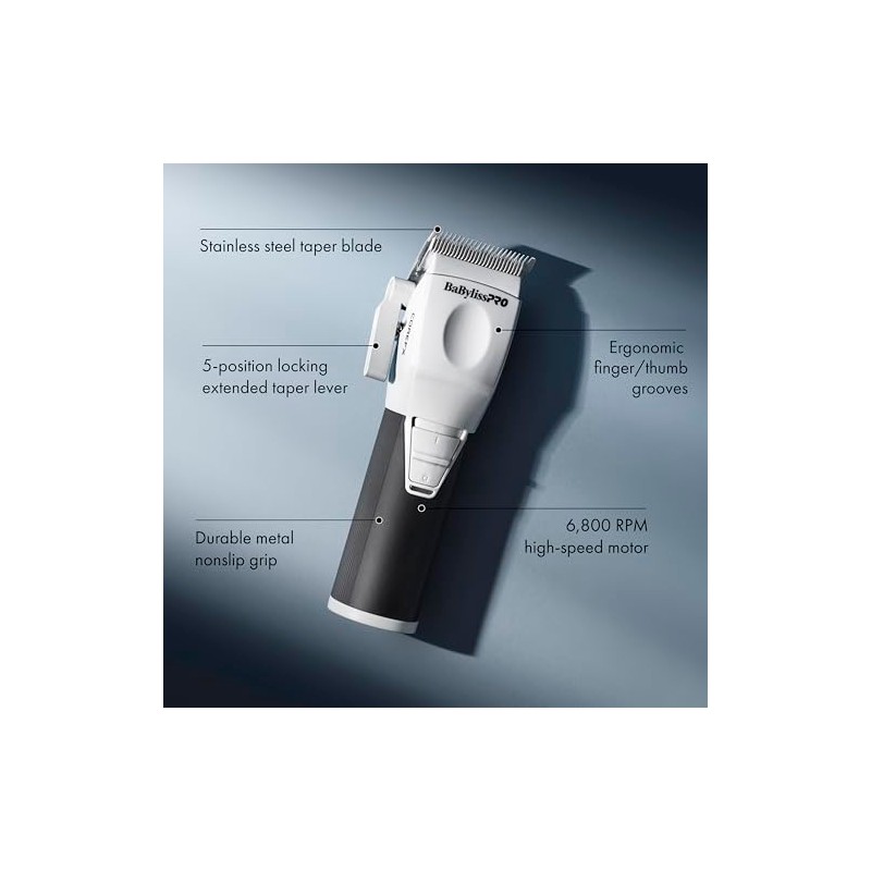 BaBylissPRO COREFX Professional Performance Hair Clipper