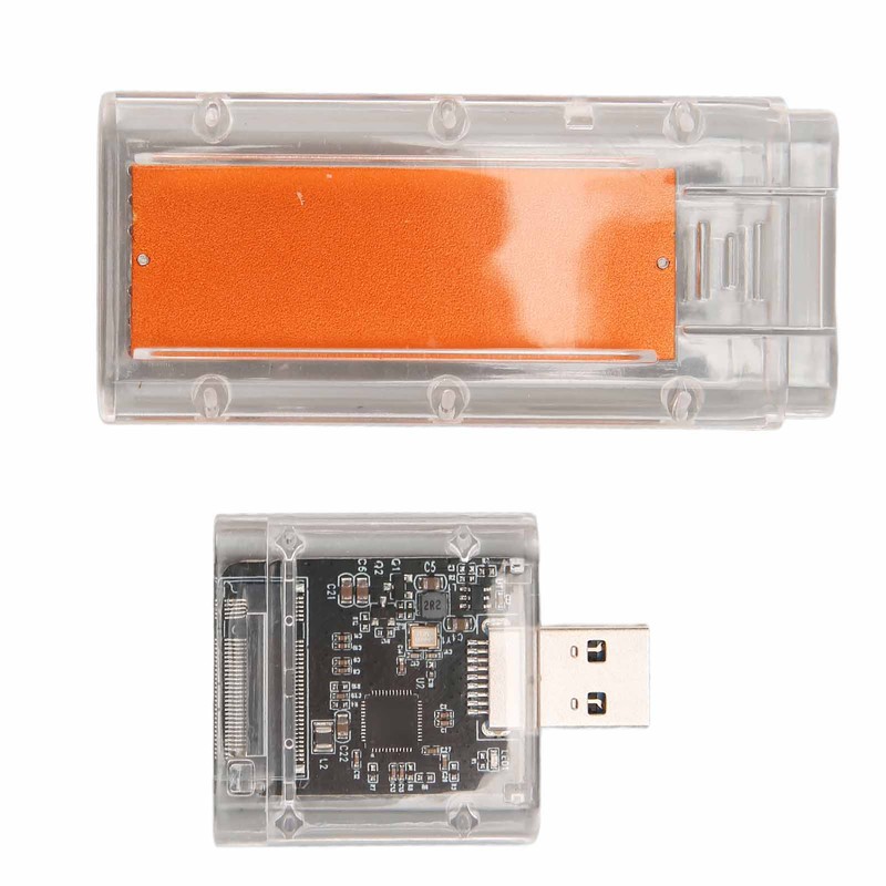 M.2 SATA to USB3.0 SSD External Enclosure Heat Dissipation Case
