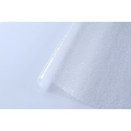 RockRose Privacy Window Film Raindrop Window Cling 3D Decorative Stained Glass Window Vinyl Static Cling Non-Adhesive Window Decals for Home or Office 23.6" x 78.7"