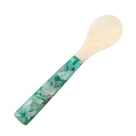 DOITOOL Caviar Spoons Caviar Serving Spoons Mother of Pearl Sea Shell Caviar Spoon Dessert Spoons Appetizer Spoon for Caviar Egg Icecream Coffee Serving Ocean Party Favors