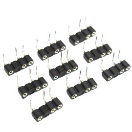 MODDIY RGB 5V LED Light Strip 3Pin Male Female 90 Angled Connector Pack of 4 ARGB MOBO