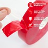 XFasten Double Sided Acrylic Mounting Tape Removable, Clear, 1-Inch x