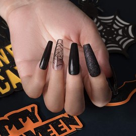 Beetles Gel Nail Polish, 1 Pcs 15ml Audrey Black Color Soak Off Gel Polish Nail Art Manicure Salon DIY at Home