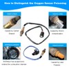 JDMON 2PCS O2 Oxygen Sensor Upstream & Downstream Replacement for