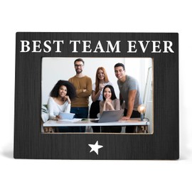 XDFVL Team Picture Frame, Desk Picture Frames for Office，Best Team Ever, Picture Frames for Desk at Work, Appreciation Gifts for Coworkers, Employee Appreciation Gifts, Photo Frame 8x10