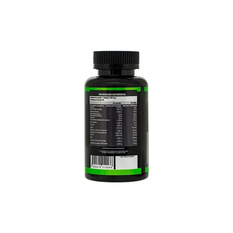 Vitamina C Bitol 90 Cápsulas Sabor Sin Sabor