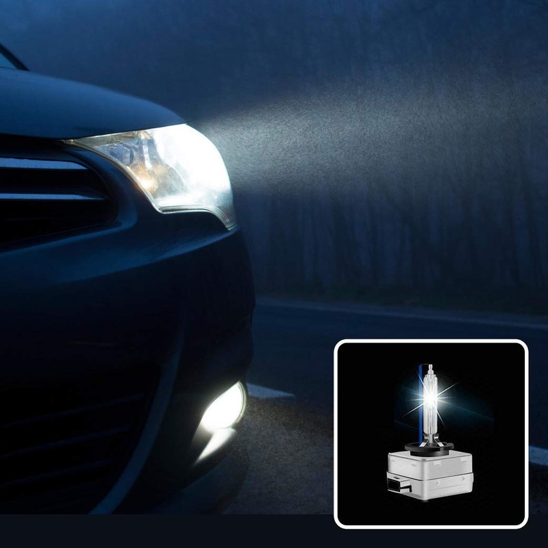 HEQI D1S Xenon HID Headlights Bulb - 8000K 35W Replacement