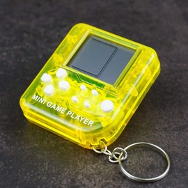 Gameboy, Video Games, Mini Retro Game Console Compact Multi Function Keychain Design Handheld Game Players for Boys (Yellow) Retro Game Console Handheld Game Console