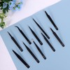 10Pcs Precision Tweezers Set, Non Magnetic Anti Static Stainless Steel