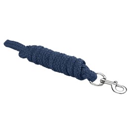 Start Durable Lead Rope Horse 2 m - Durable Horse Knit with Panic Hook - Tie Rope for Pony, Donkey, Goat - Soft & Tear-Resistant Tie Rope (Dark Blue, Snap Hook)