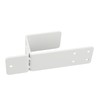 2PCS Door Barricade Brackets Open Bar Holder Carbon Steel Easy