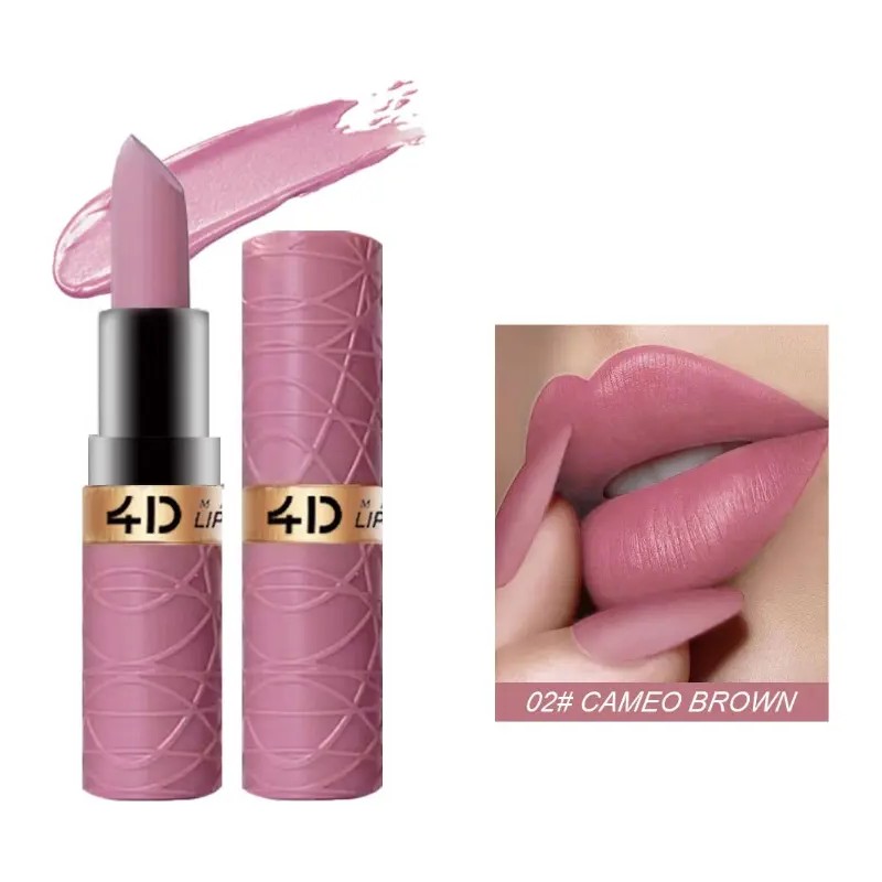 Clásico Mate Labial Set Duradero Resistente Al Agua