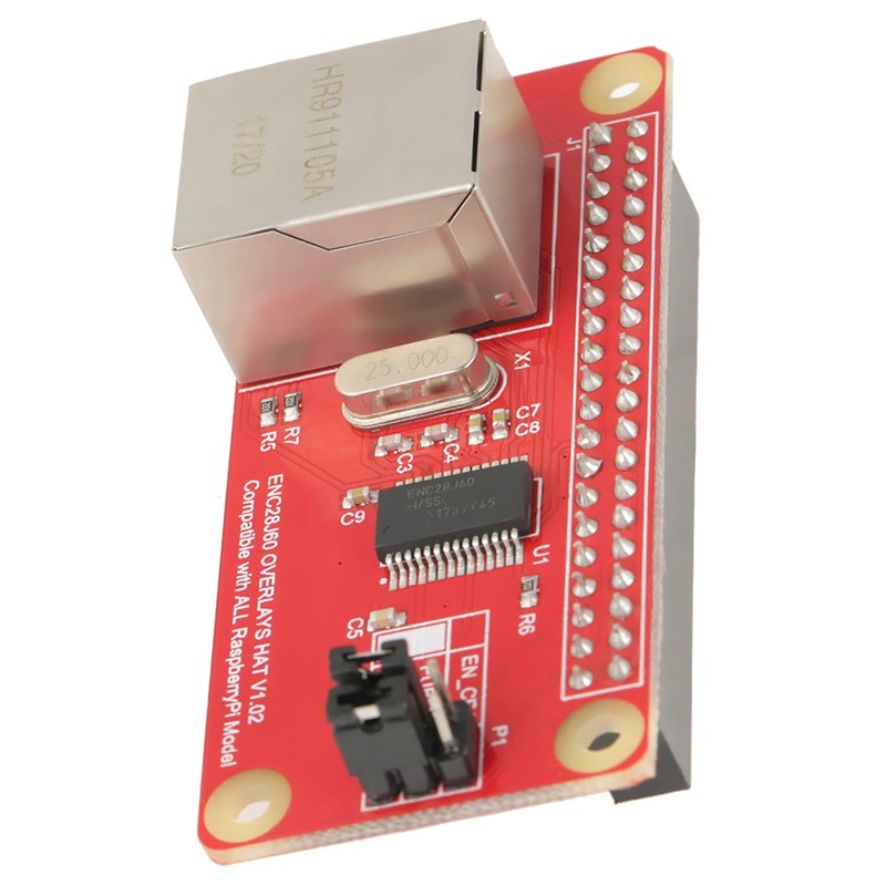 ENC28J60 Ethernet LAN Network Adapter Module for Raspberry Pi Zero
