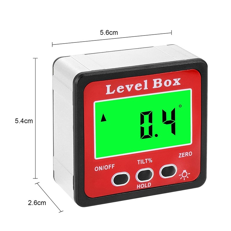 Digital Angle Measuring Device, Digital Electronic Spirit Level and Angle