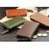 Abies L.P. Made In Japan Tochigi Cowhide Leather Round Zippered