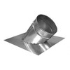 Duct Outlet 45 Degree Saddletap on Flat HVAC (7")