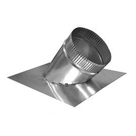 Duct Outlet 45 Degree Saddletap on Flat HVAC (7")