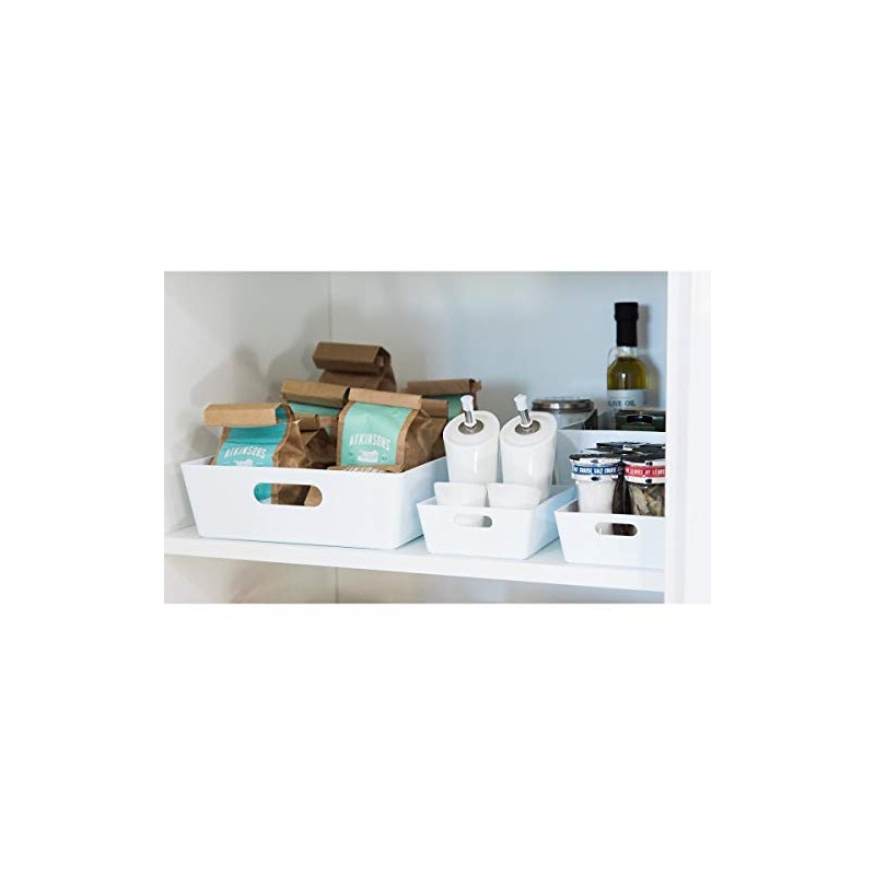 Wham Studio Tray 26x35cm Rectangular 5.02 Ice White