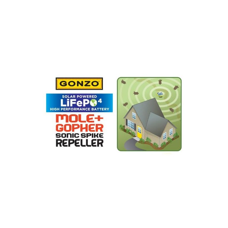 GONZO 5014 Gopher Repeller