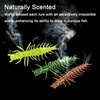Eupheng 2"/3" Hellgrammite Fishing Lures, Super Realistic Soft Plastic Fishing