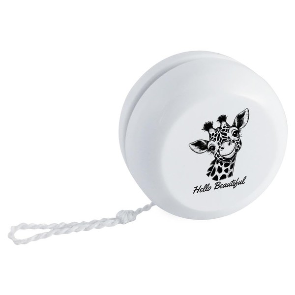 Azeeda 'Hello Beautiful Giraffe' Retro Style Yo-Yo (YY00045519)