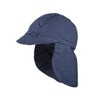 maximo Mini Boys Cap Neck Protection GOTS, navy, 49
